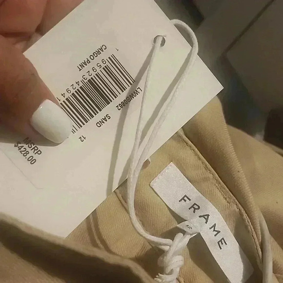 HOST PICK 💖💖FRAME DENIM CARGO PANTS SIZE 12 - Picture 3 of 4